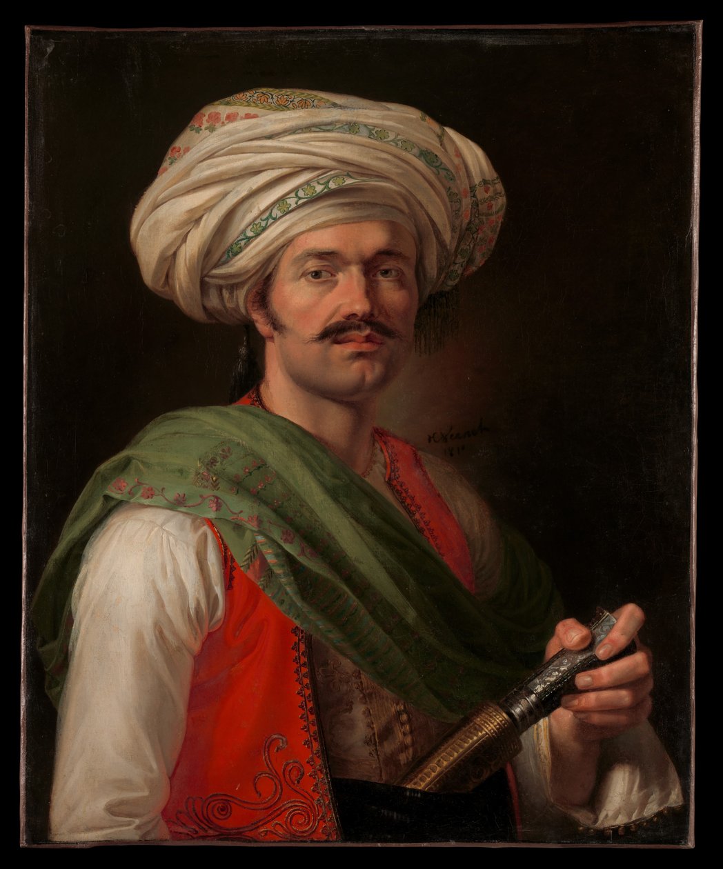 Ritratto di un “mamelucco” da Horace Vernet