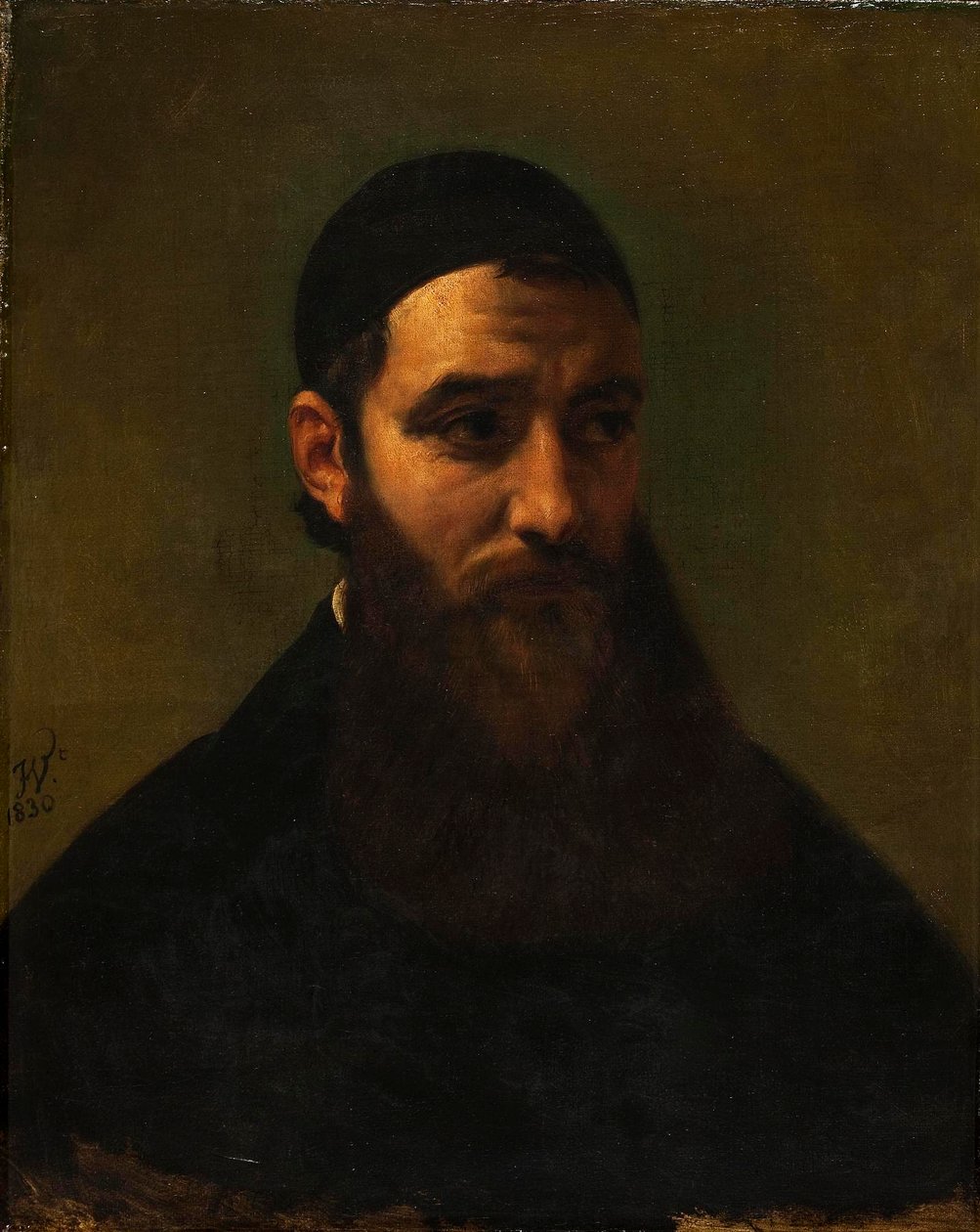 Ritratto di un prete armeno da Horace Vernet