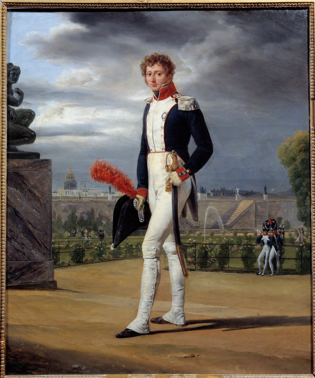 Ritratto del collezionista Philippe Lenoir (1785 - 1867) da Emile Jean Horace Vernet