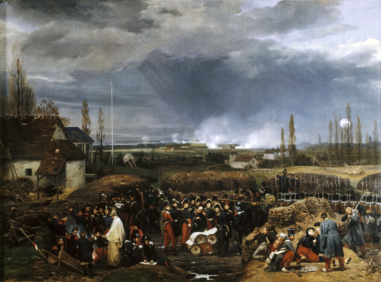 Assedio alla Cittadella di Anversa, 22 dicembre 1832 da Horace Vernet