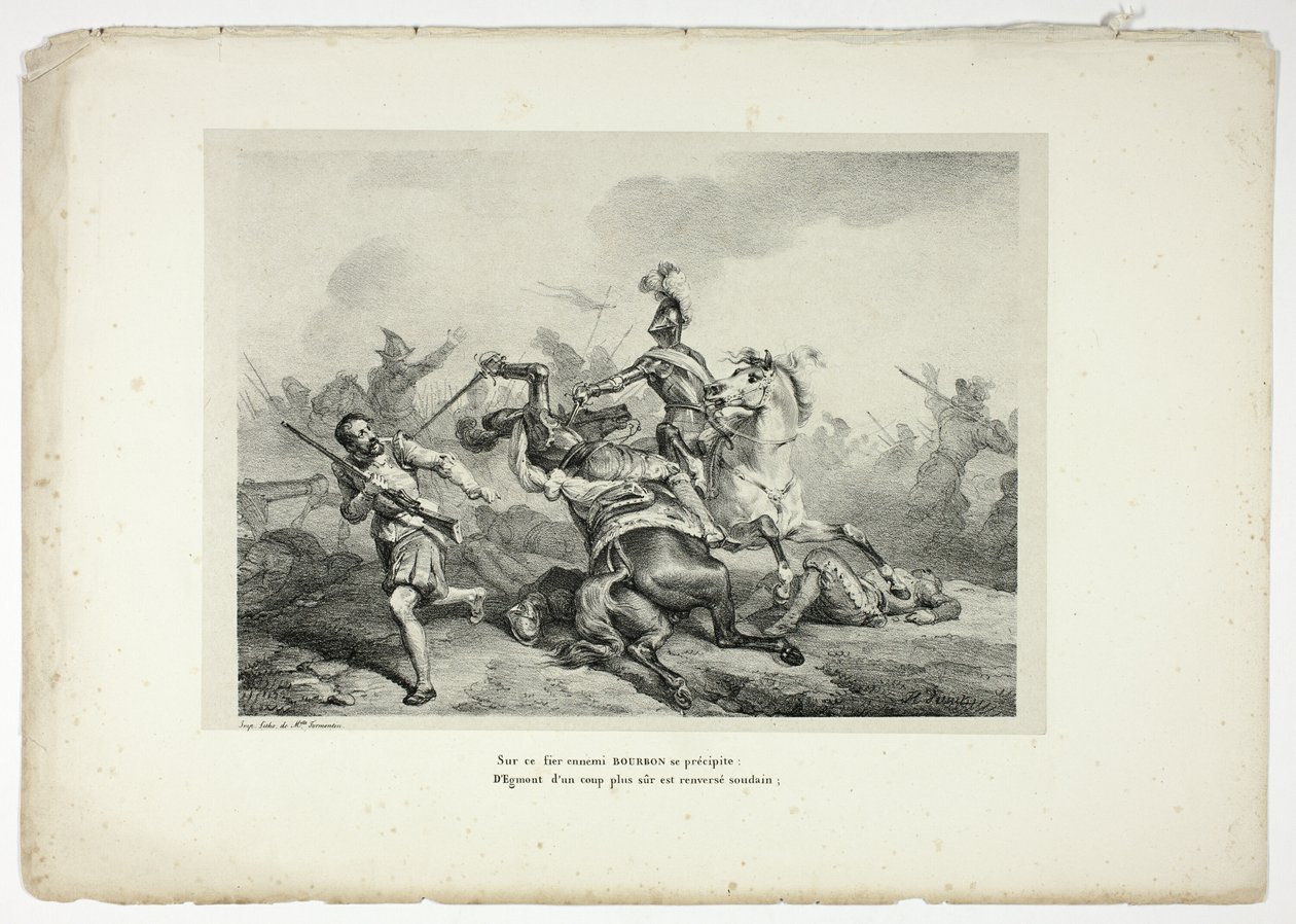 BOURBON si avventa su questo fiero nemico... da Horace Vernet