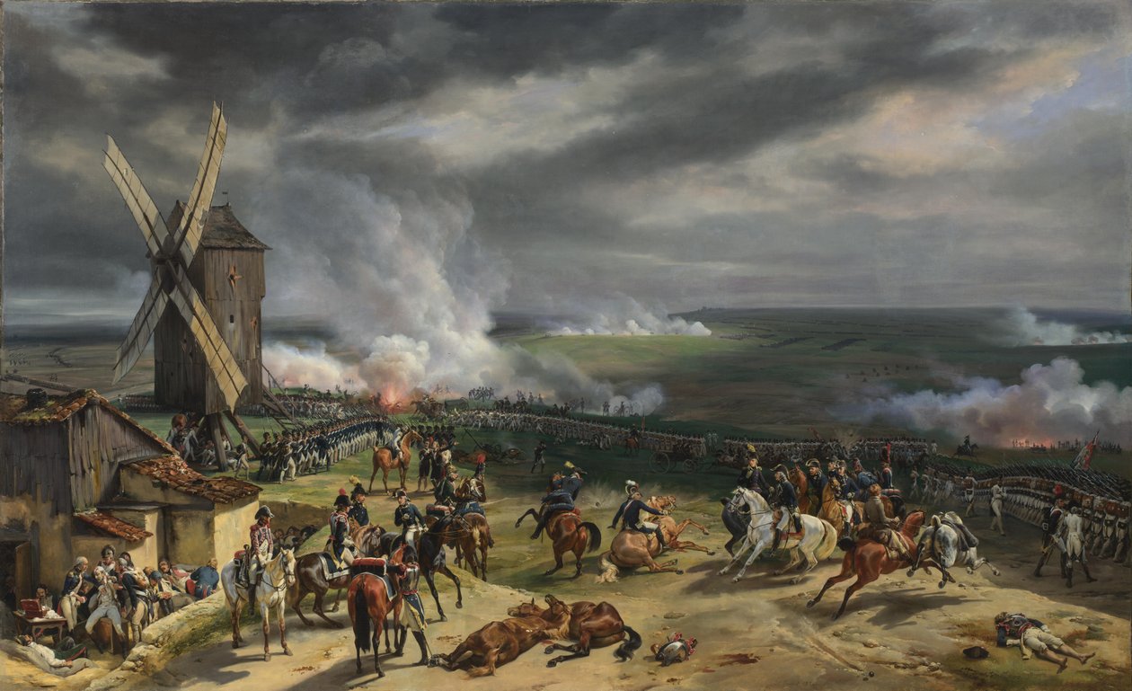 La Battaglia di Valmy, 20 settembre 1792 da Emile Jean Horace Vernet