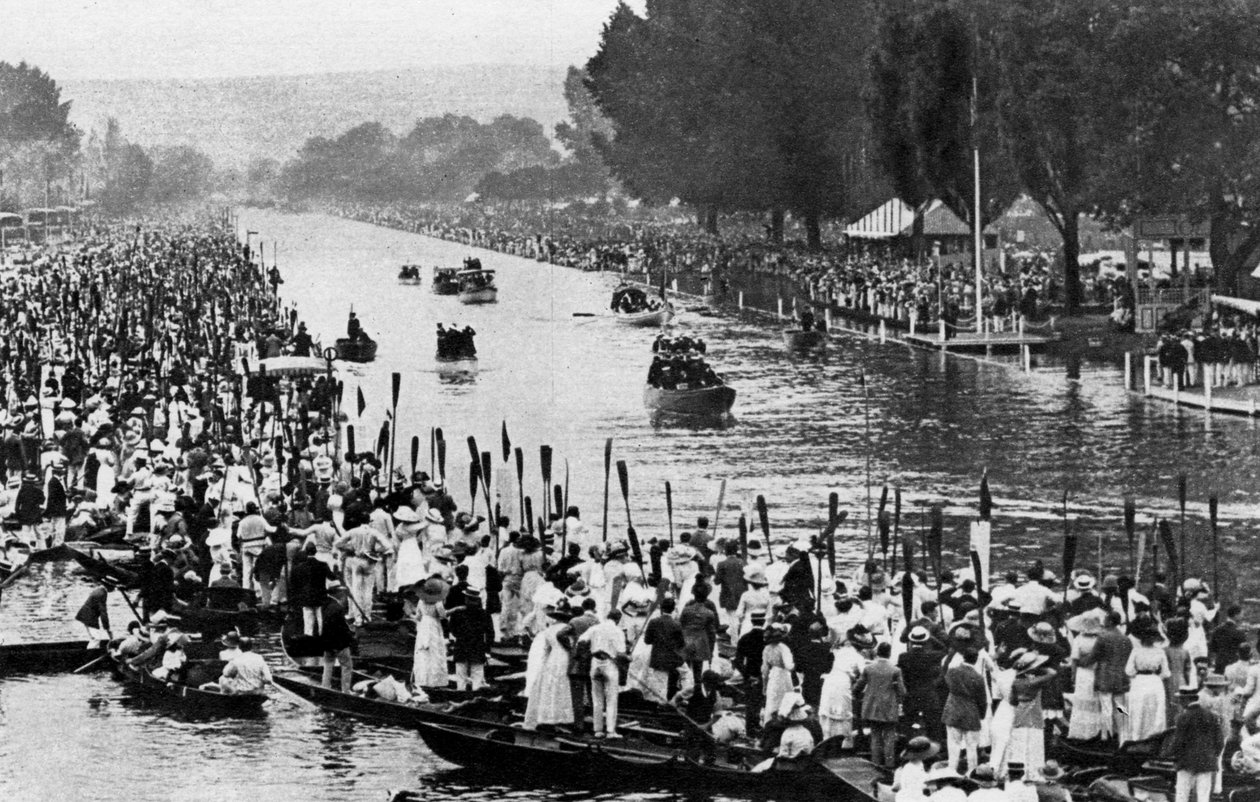 Regata di Henley, Oxfordshire, 6 luglio 1912, 1937 da Horace Walter Nicholls