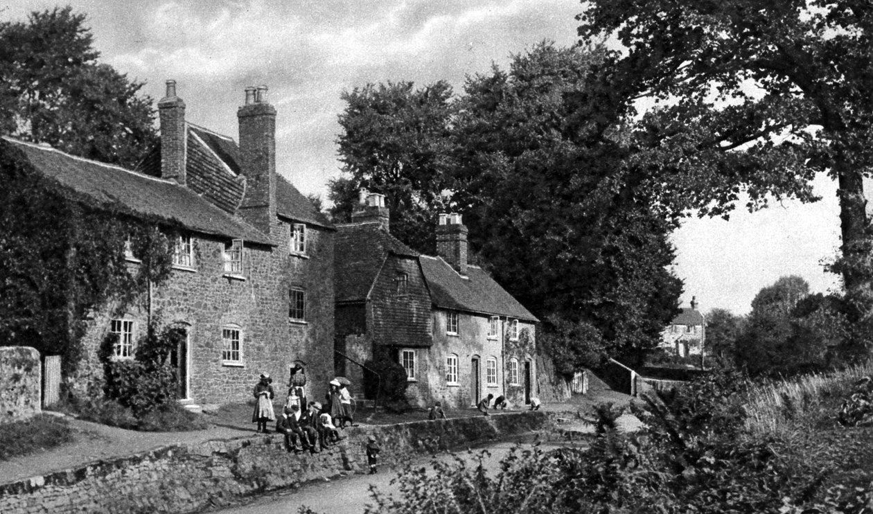 The Swan Inn, Fittleworth, Sussex, c1922 da Horace Walter Nicholls
