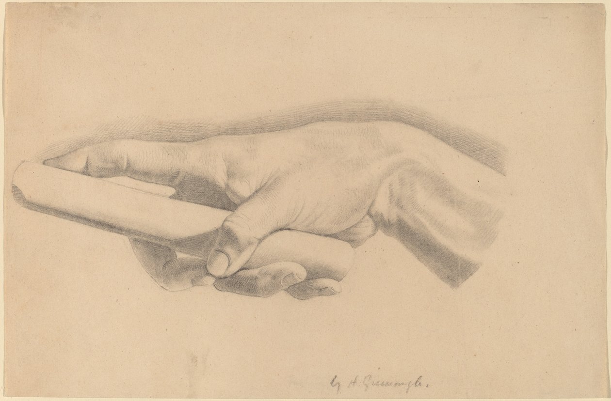 Studio di una mano da Horatio Greenough