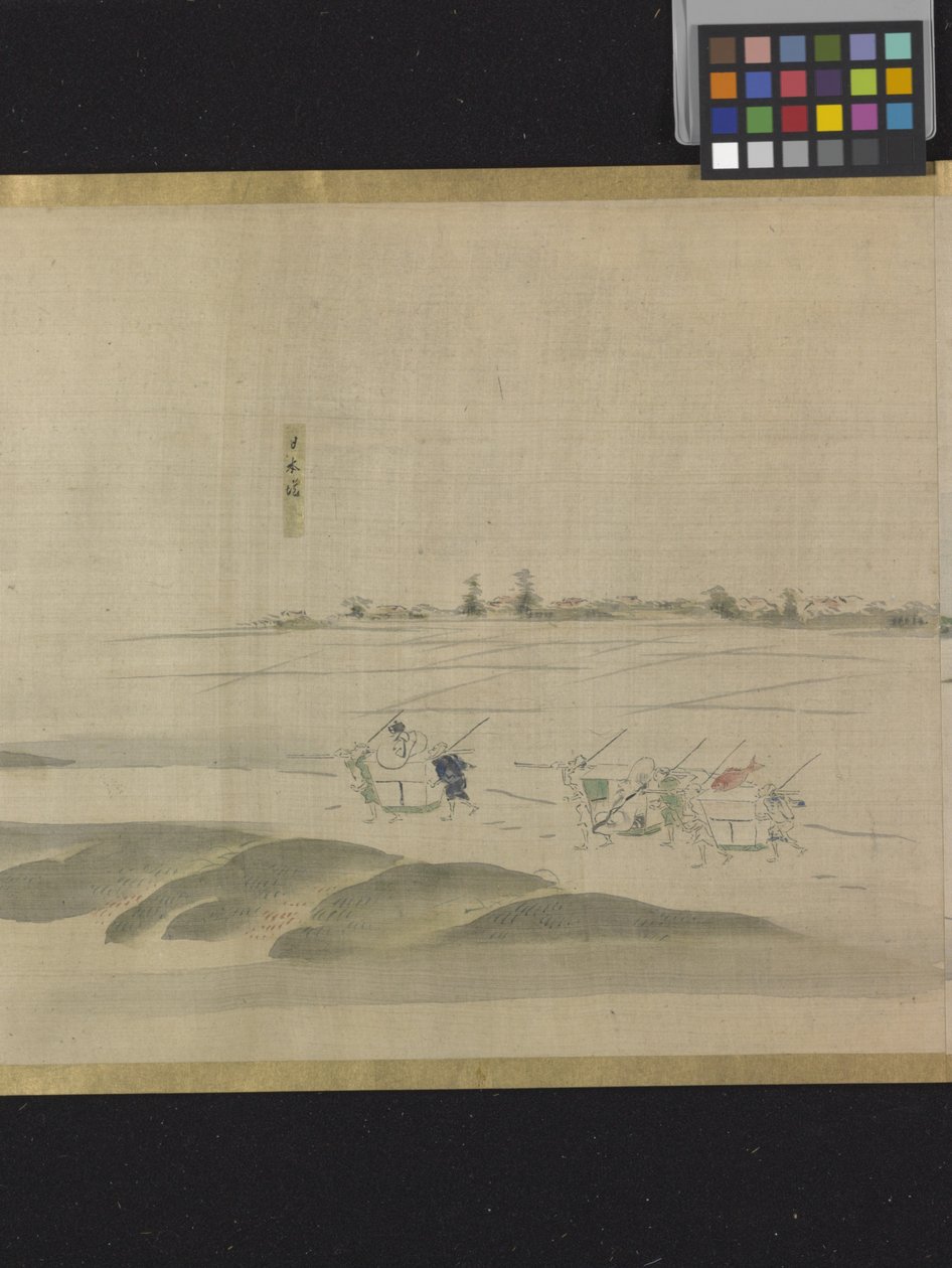 Tre dei della buona fortuna in una gita di piacere da Hosoda Eishi