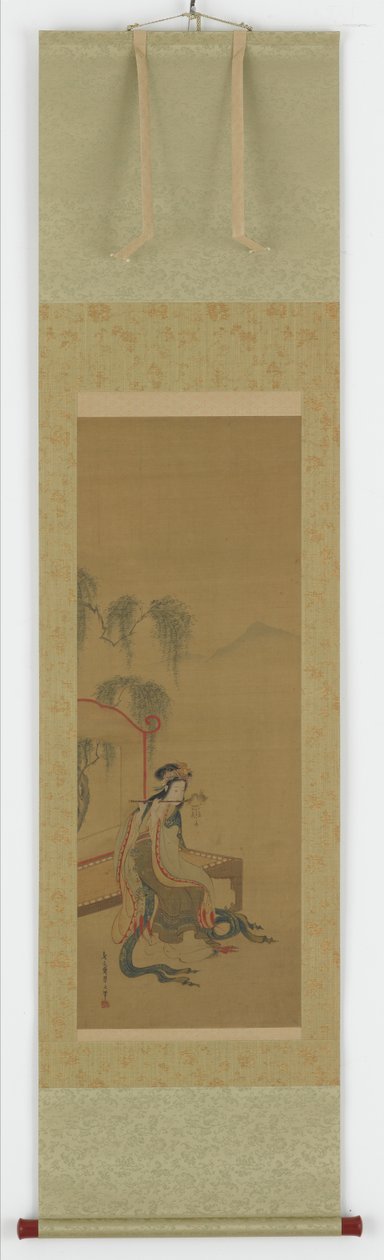 Yang Kuei-fei, periodo Edo, fine XVIII-XIX secolo da Hosoda Eishi