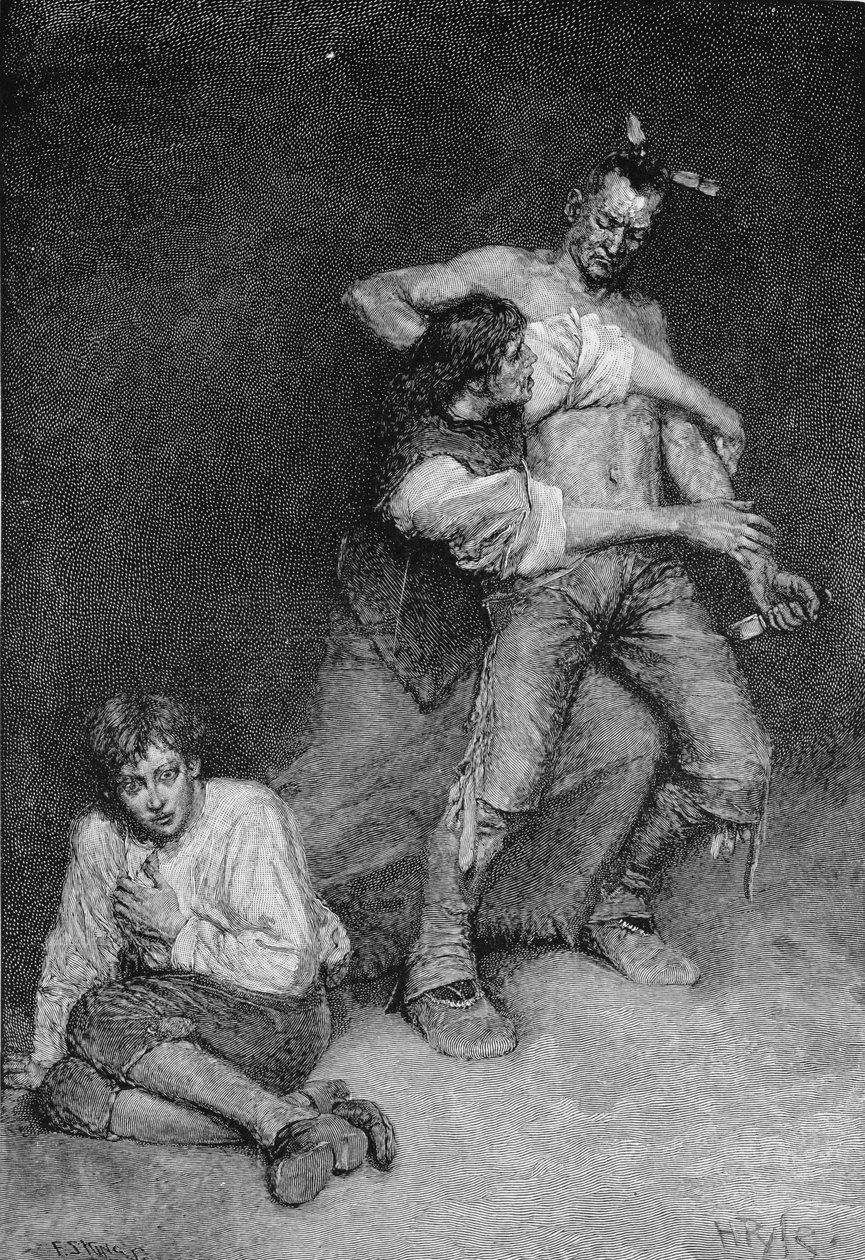 La donna si voltò ferocemente verso il capo, inciso da Francis Scott King, illustrazione da 