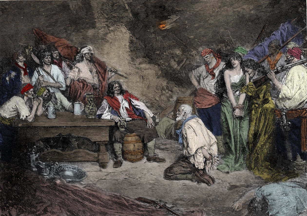 Sir Henry Morgan a Porto Bello da Howard (after) Pyle