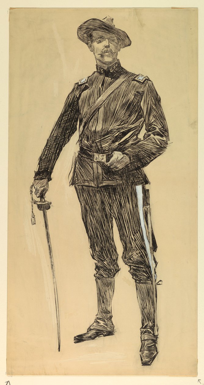 Ufficiale americano (Guerra ispano-americana) da Howard Chandler Christy