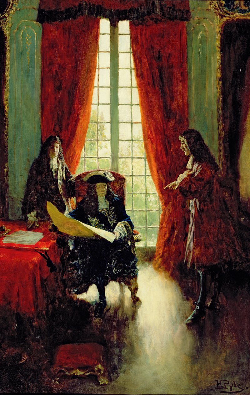 La Salle chiede al re il permesso di esplorare il Mississippi, da 