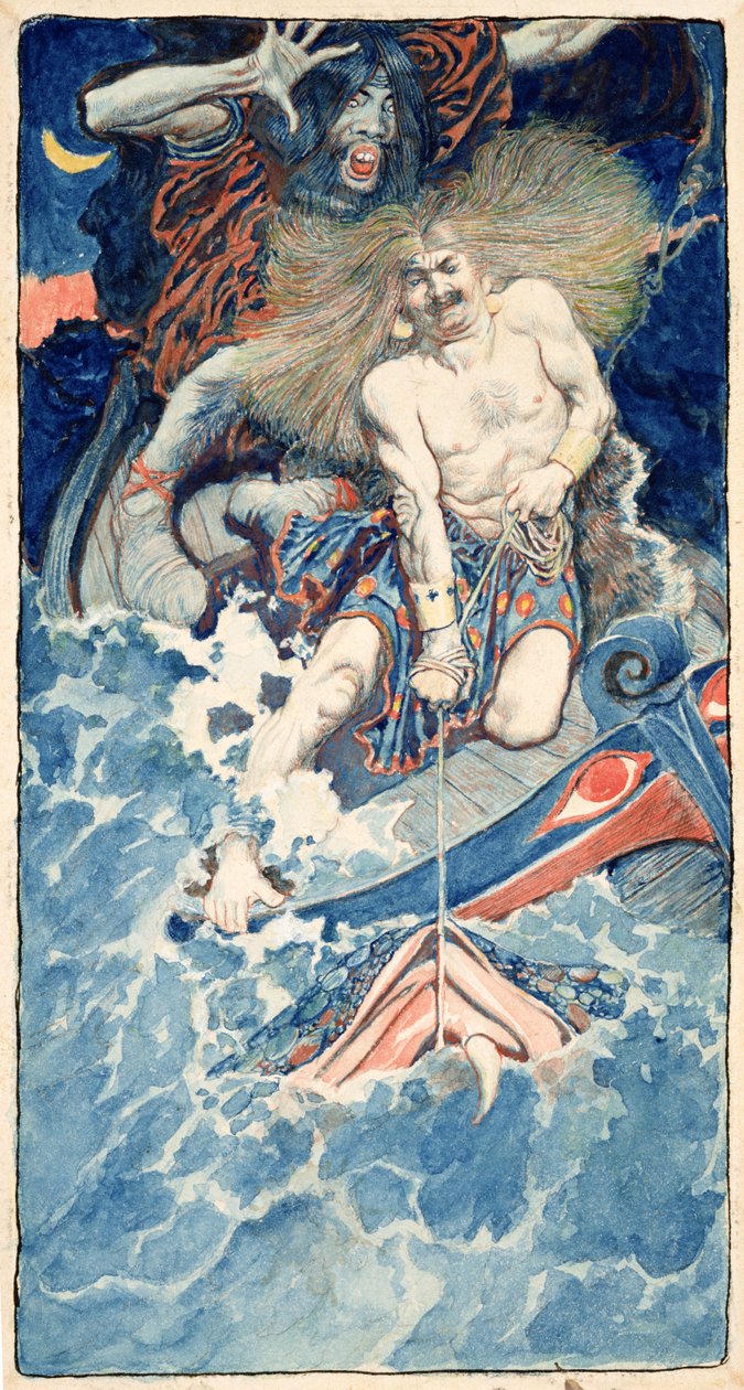 La pesca di Thor e Hymir, da 