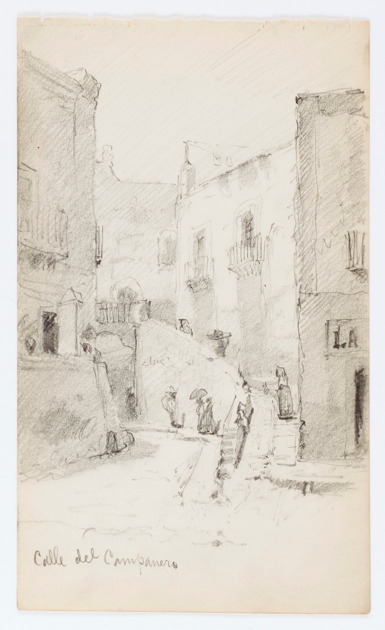 Calle del Campanero da Howard Russell Butler