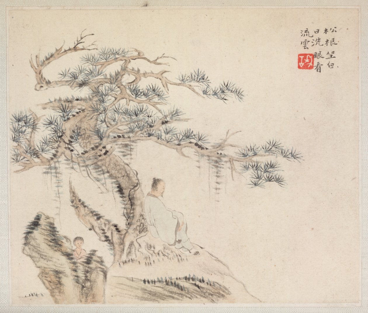 Album di Dipinti di Paesaggi che Illustrano Vecchie Poesie da Hua Yan