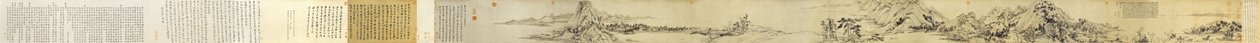 Dimora nelle montagne Fuchun (Il rotolo del Maestro Wuyong) da Huang Gongwang