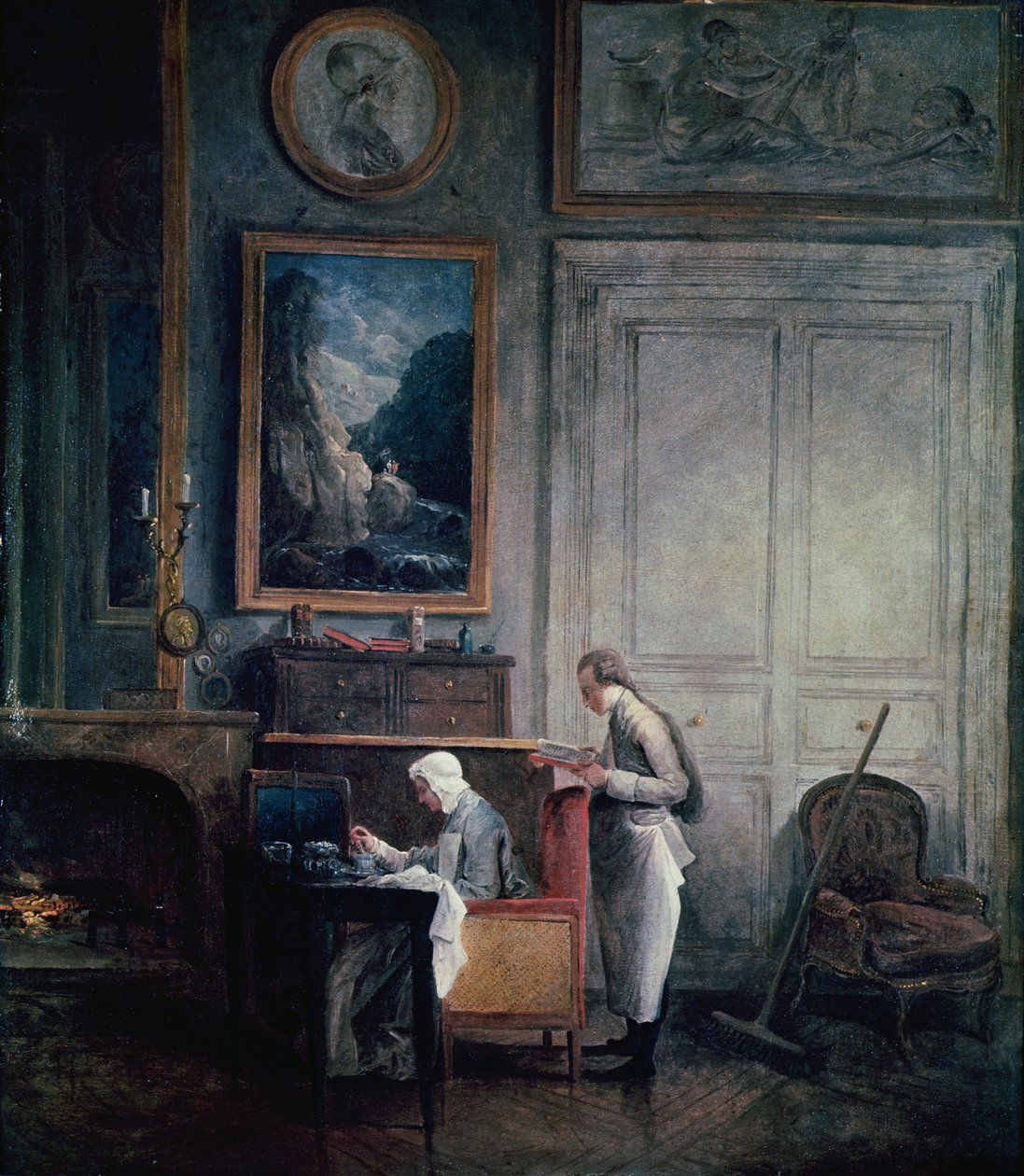 Pranzo di Madame Geoffrin da Hubert Robert