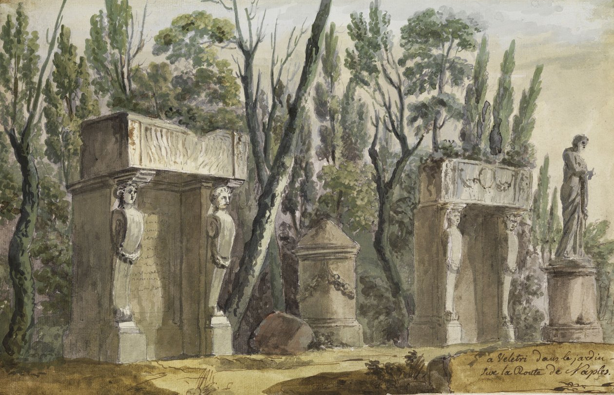 Parco di Veletri da Hubert Robert
