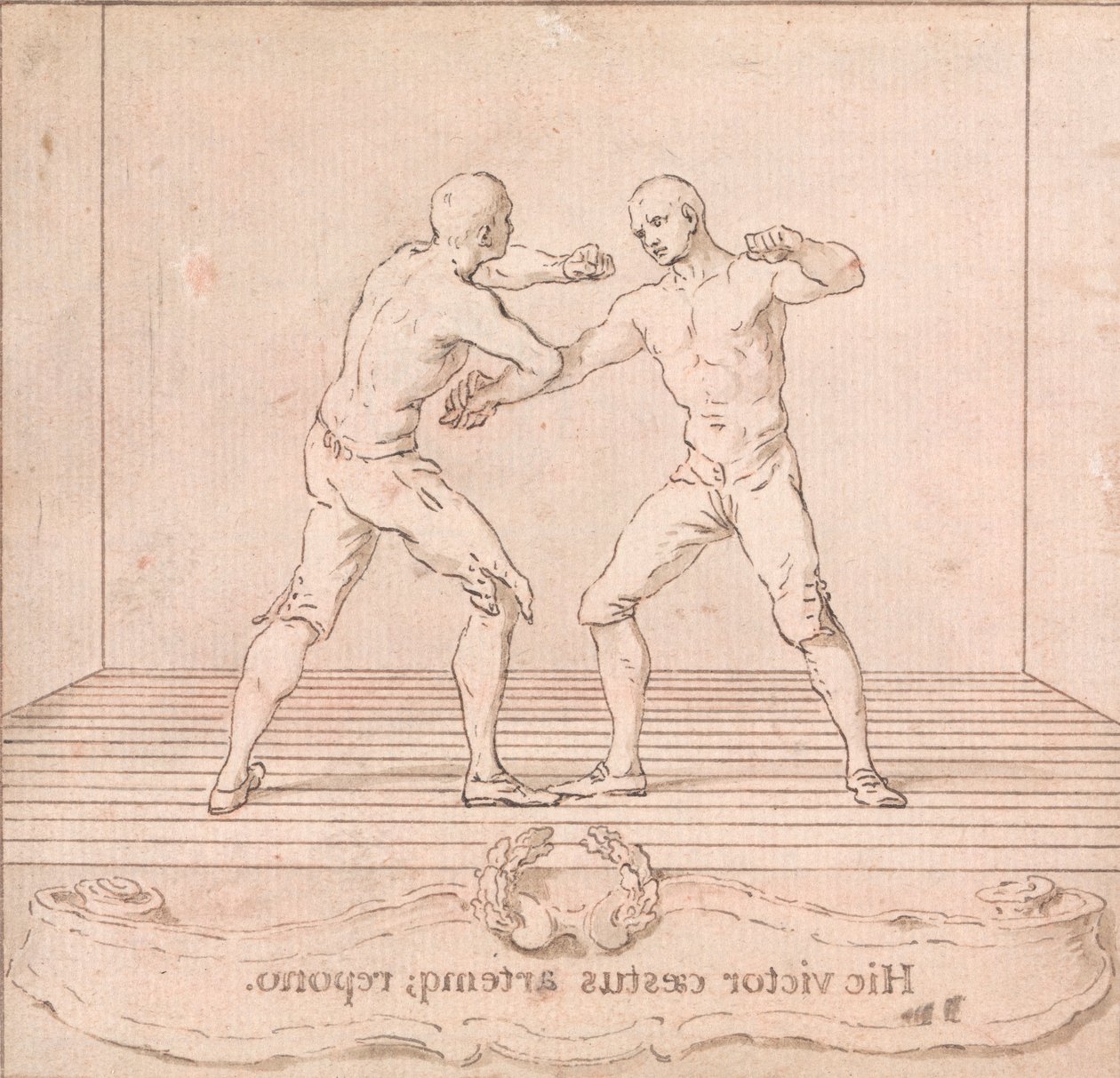 Due Pugili da Hubert Francois Gravelot