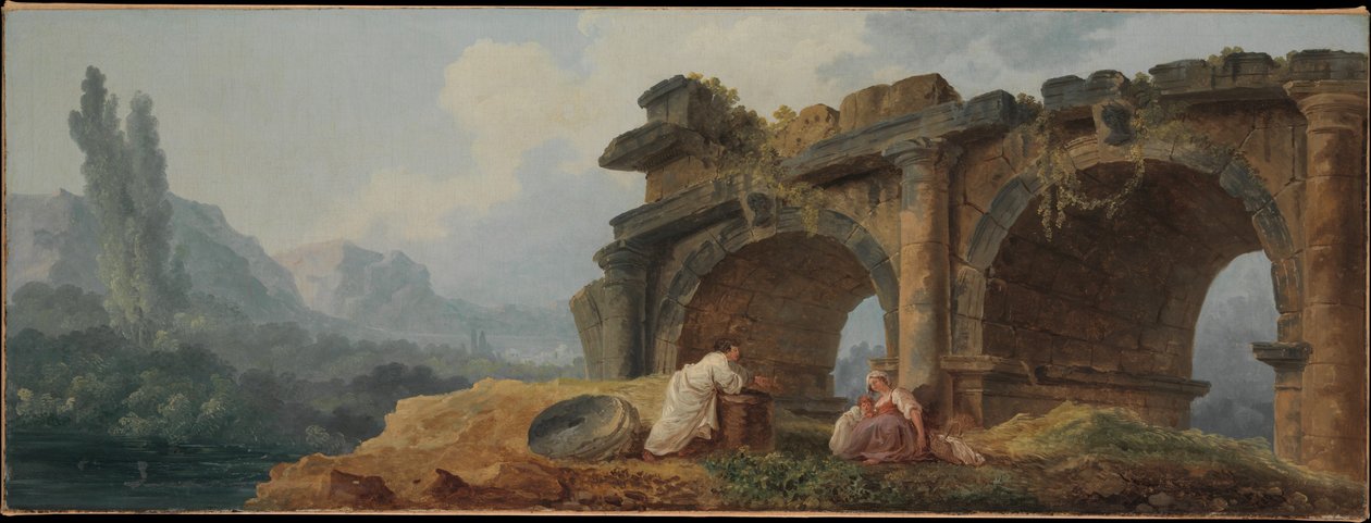 Archi in rovina da Hubert Robert