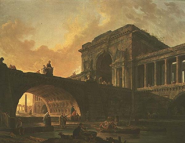 Composizione Architettonica da Hubert Robert