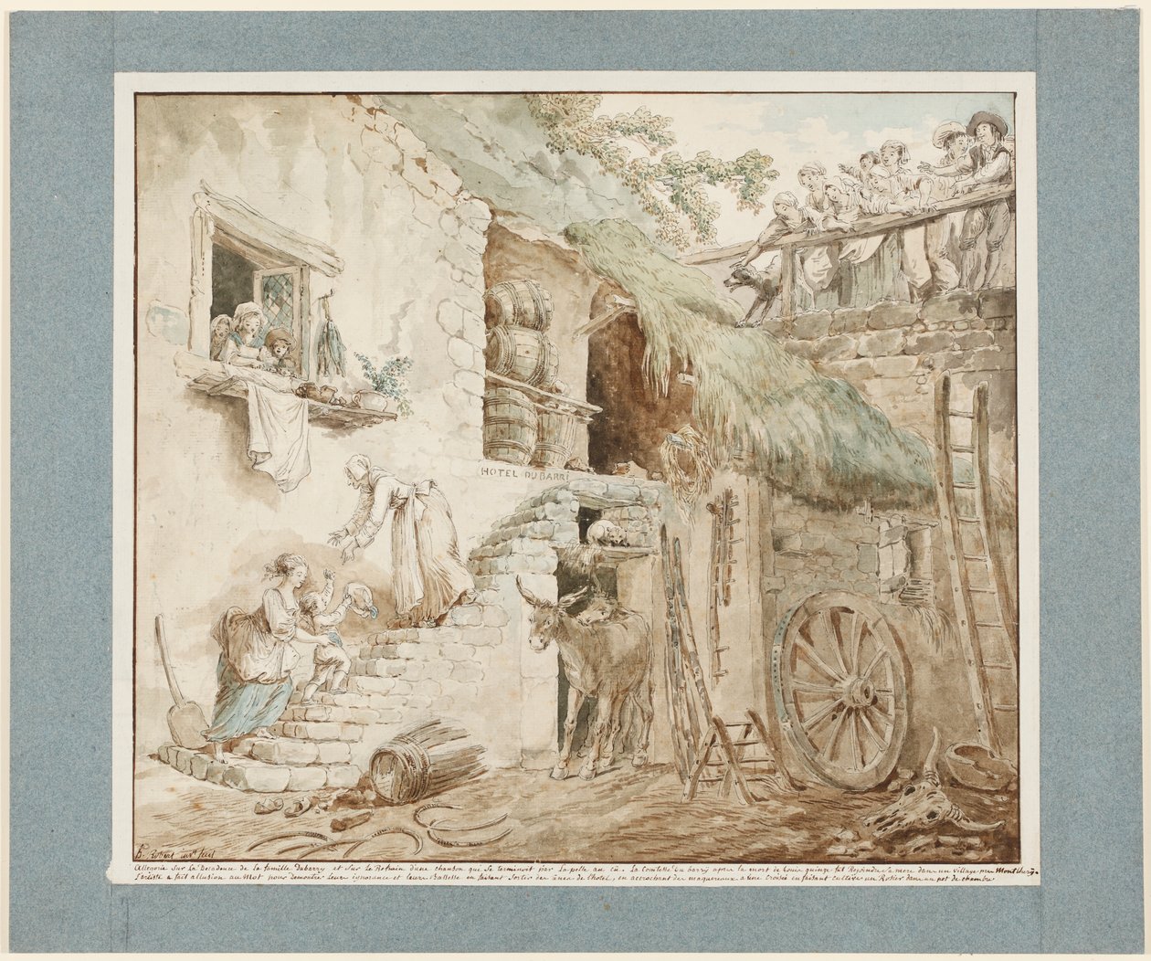 Da: Raccolta di studi n. 37, pagina 39 da Hubert Robert