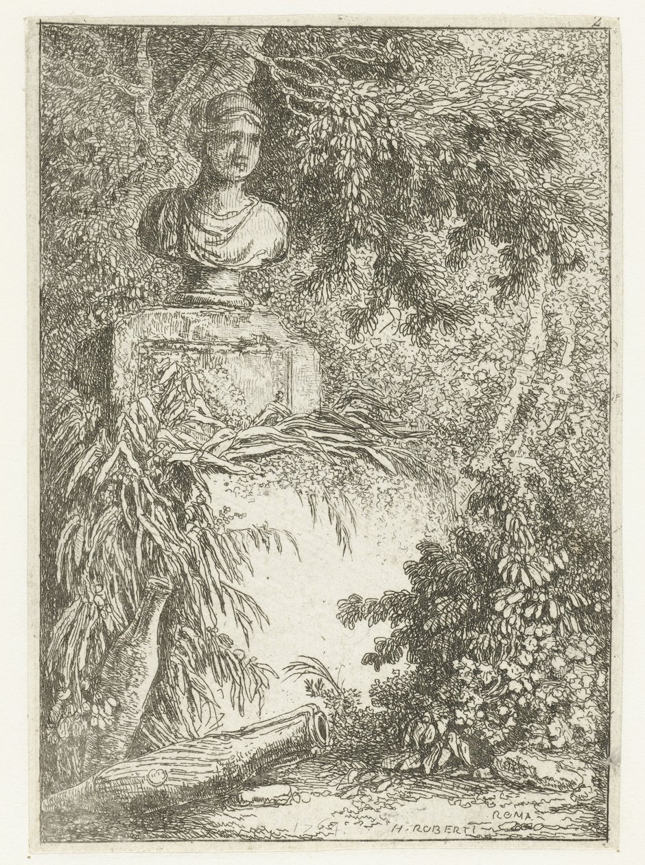 Busto da Hubert Robert