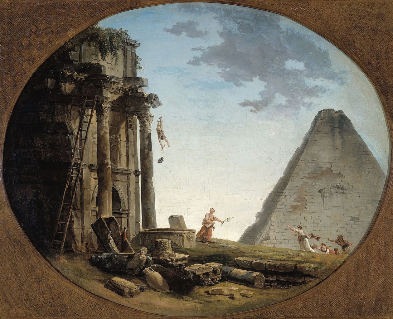 Der Unfall da Hubert Robert