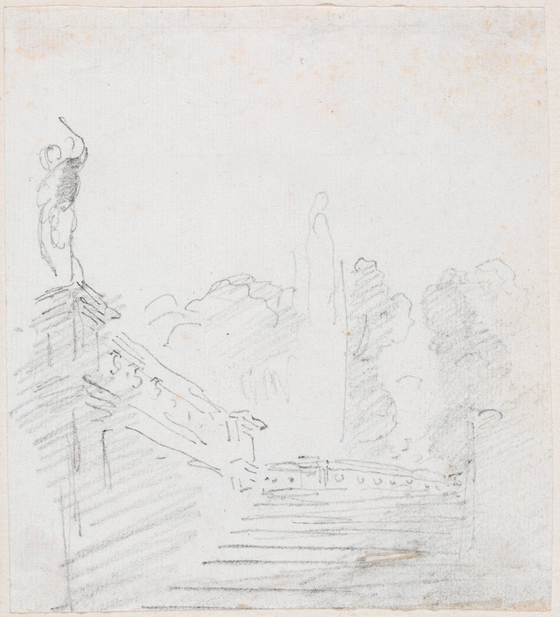 Scalinata monumentale da Hubert Robert