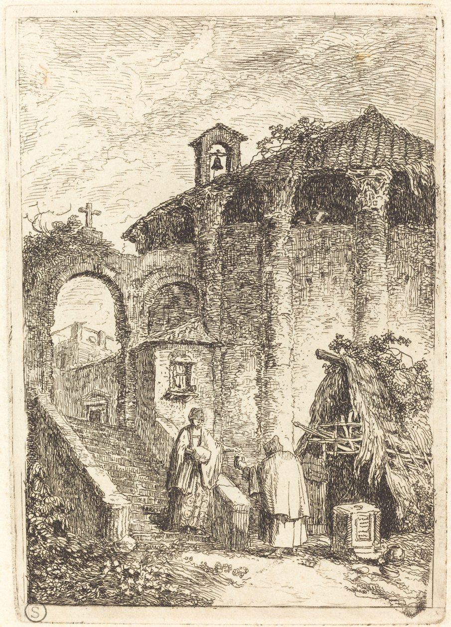 Il Tempio Antico da Hubert Robert
