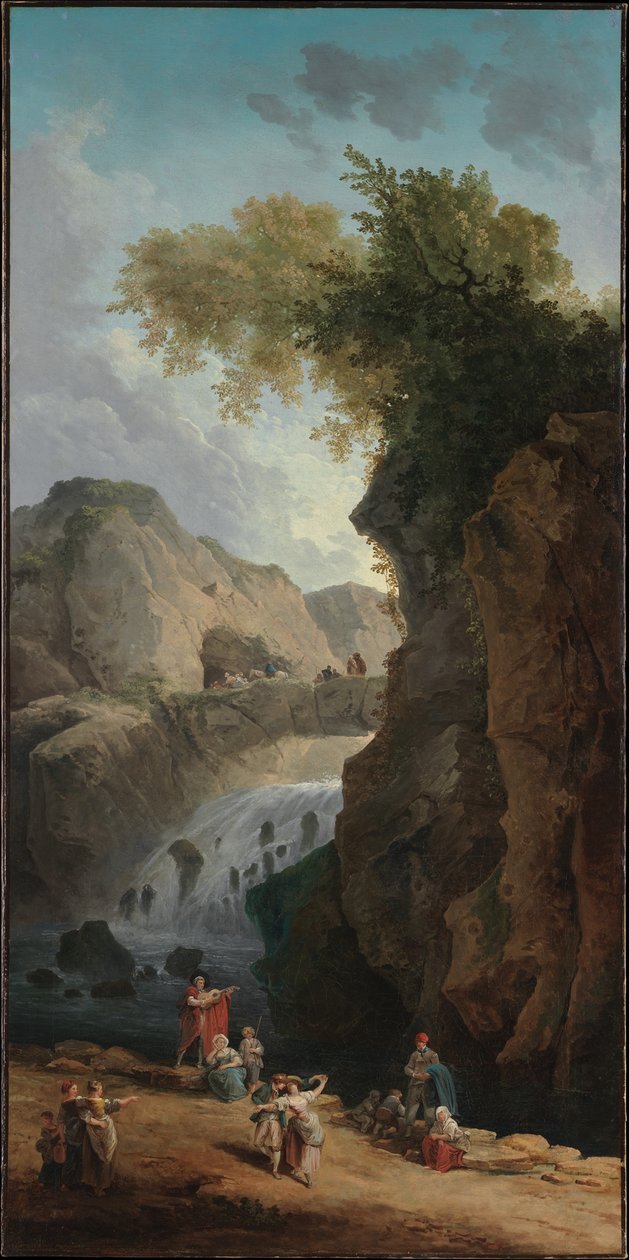 La danza da Hubert Robert