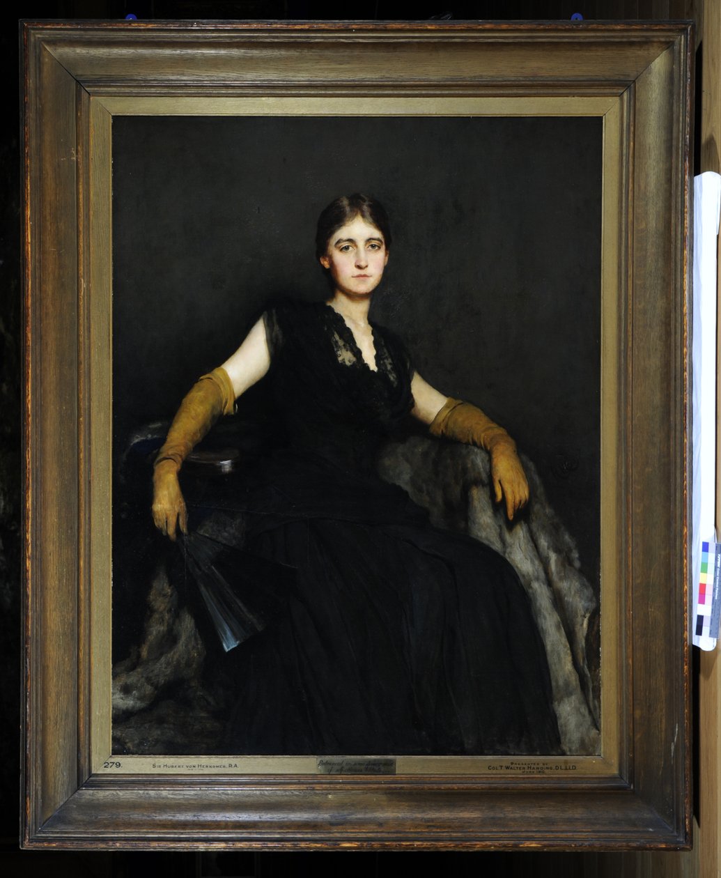 Incantata, o Signora in nero da Hubert von Herkomer