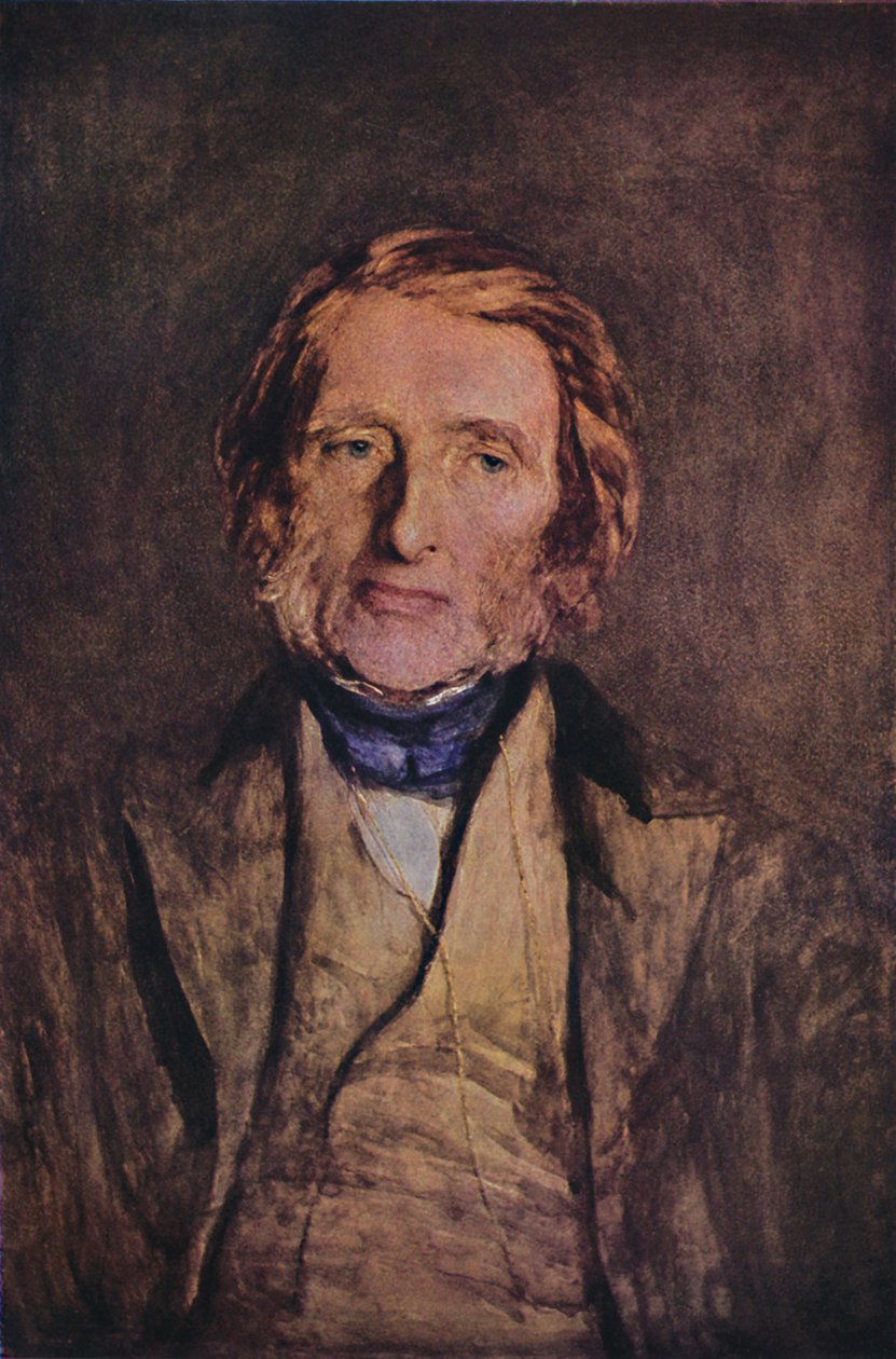 John Ruskin 1819-1900, 1879, 1947 da Hubert von Herkomer