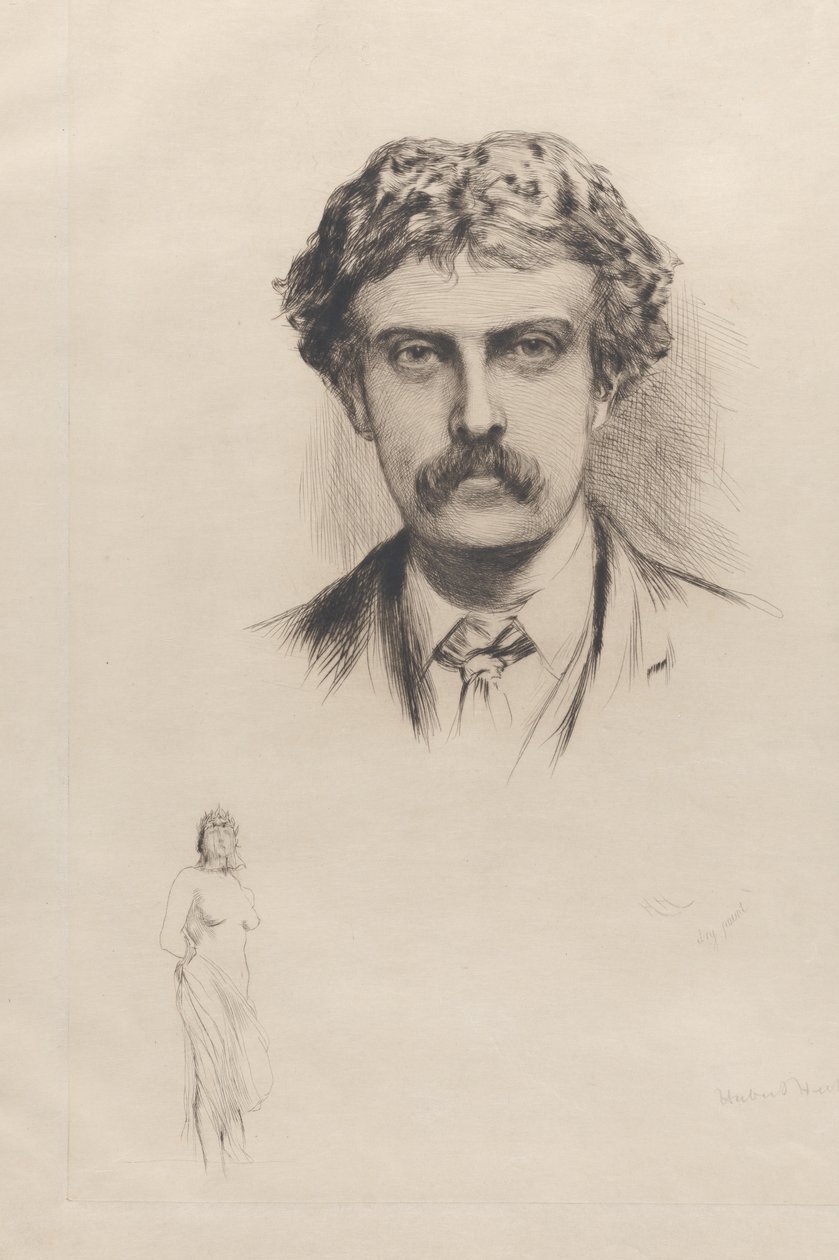 Ritratto di Cecil Lawson, 1882 da Hubert von Herkomer