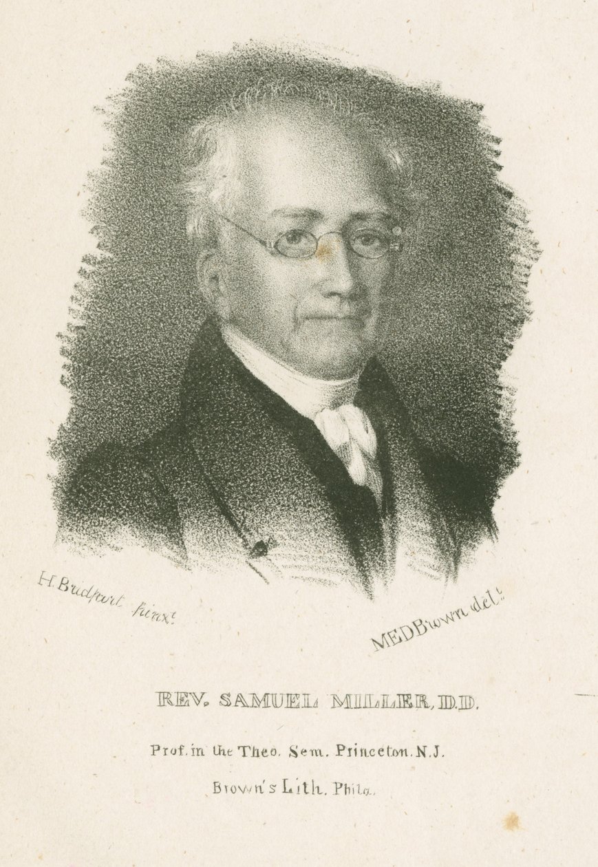 Rev. Samuel Miller, D.D. da Hugh Bridgeport