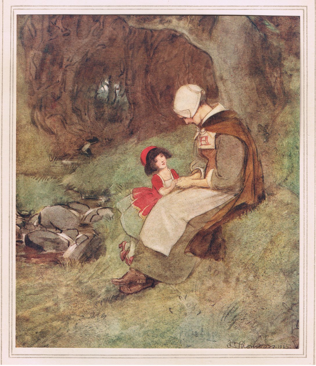Cosa dice questo piccolo ruscello triste, Madre da Hugh Thomson