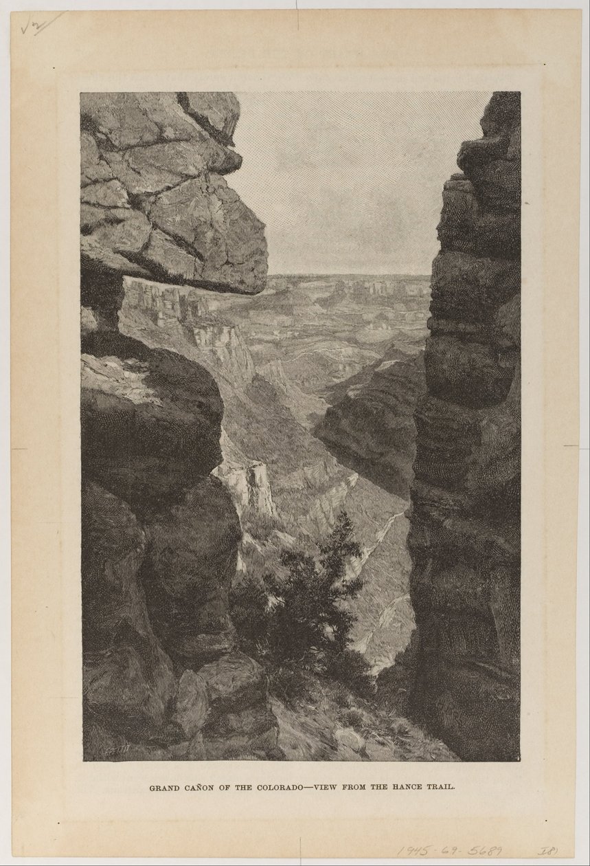 Grand Canyon del Colorado, vista dal sentiero Hance da Hugh Bolton Jones