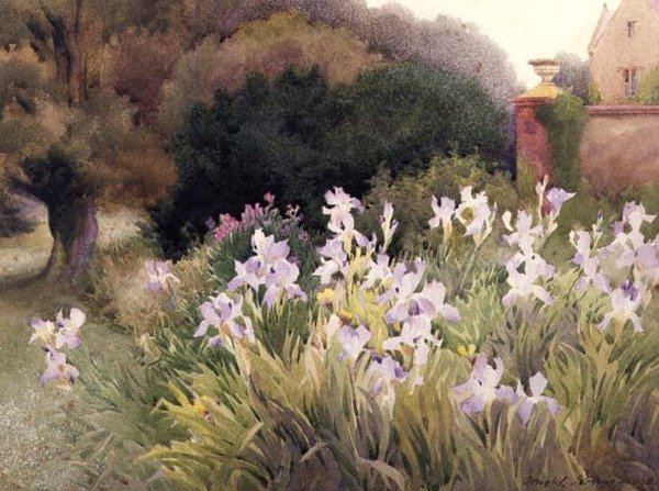 Burton Bradstock, Dorset, verso sera da Hugh L. Norris