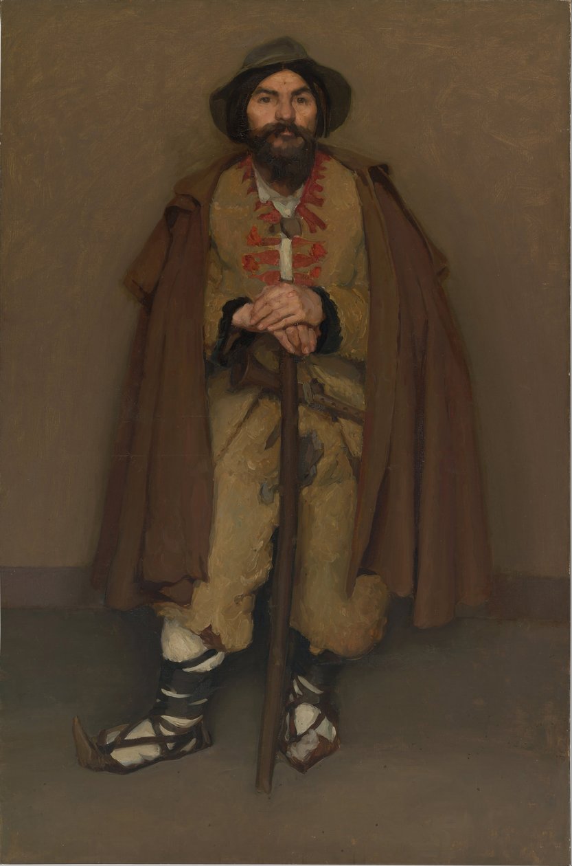 Un pastore di montagna, 1901 da Hugh Ramsay