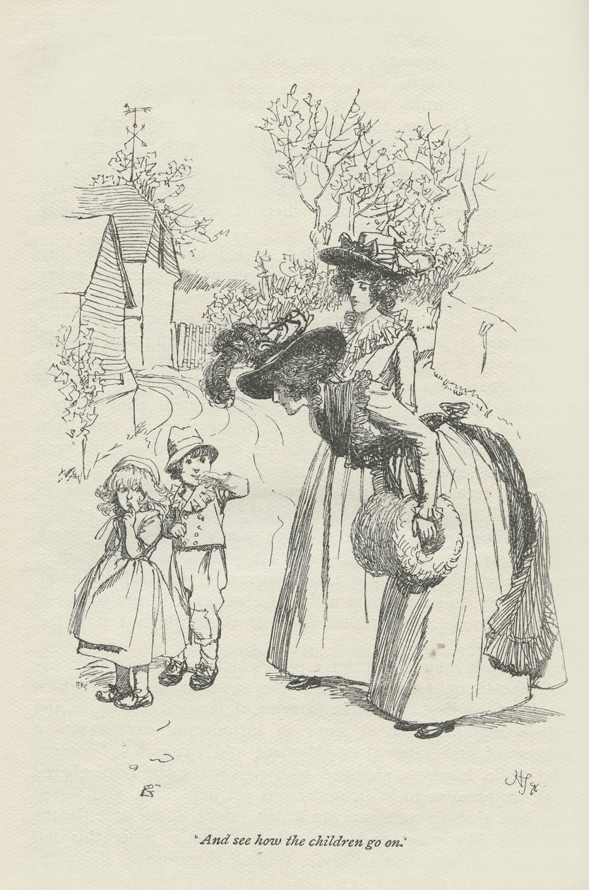 E guarda come vanno i bambini, 1896 da Hugh Thomson