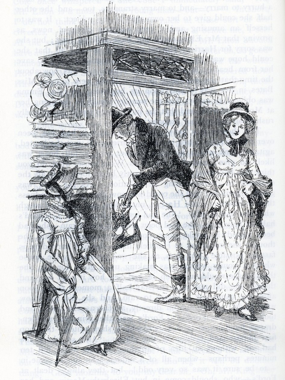 Emma spiega che è lei ad aver organizzato il matrimonio di Miss Taylor e Mr Weston da Hugh Thomson
