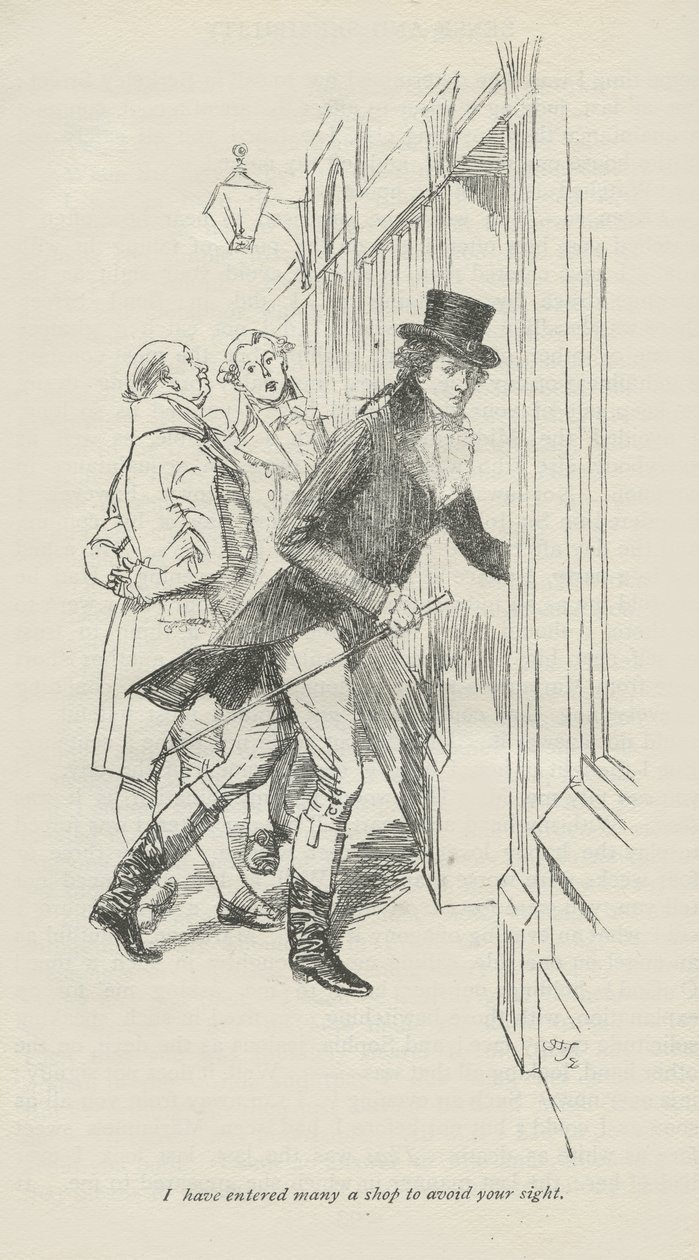 Sono entrato in molti negozi per evitare di vederti, 1896 da Hugh Thomson