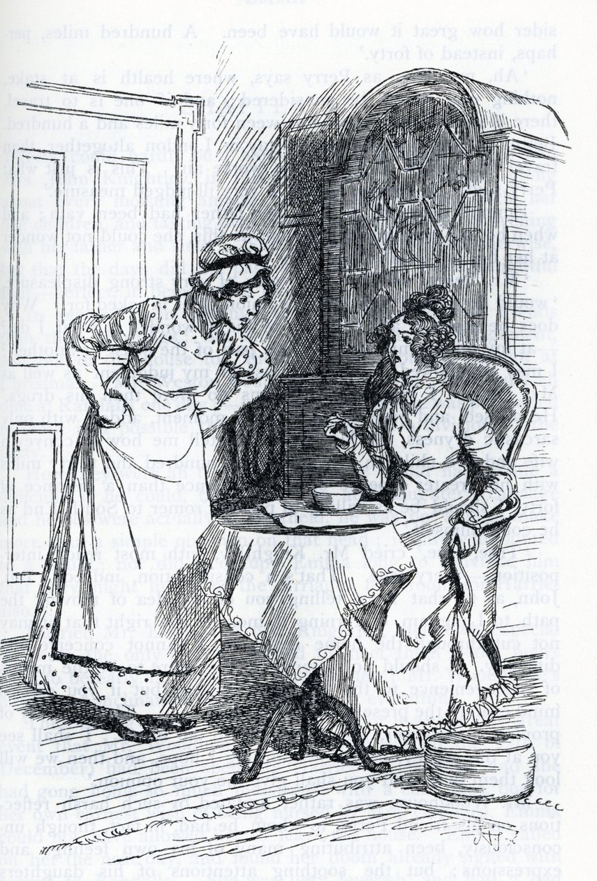 Illustrazione per "Emma" di Jane Austen da Hugh Thomson