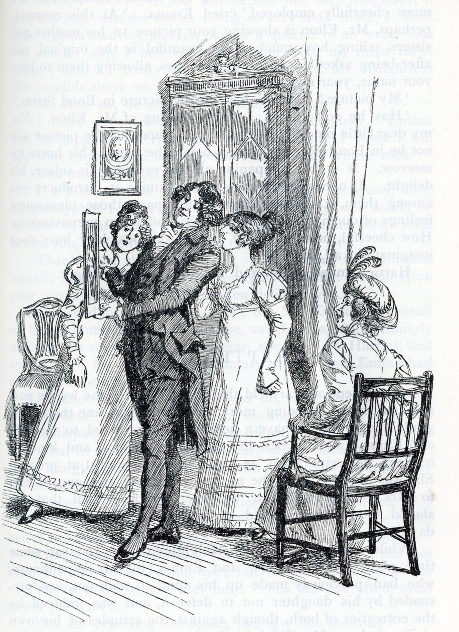 Illustrazione per "Emma" di Jane Austen (illustrazione) da Hugh Thomson