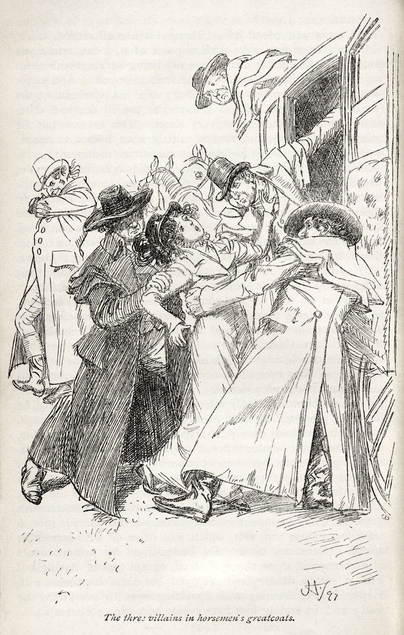 Northanger Abbey di Jane Austen da Hugh Thomson