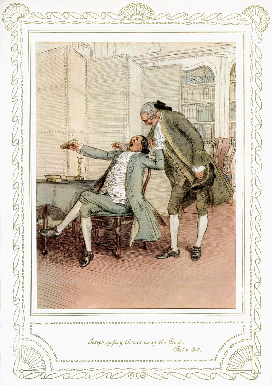 Opera di Richard Brinsley Sheridan da Hugh Thomson