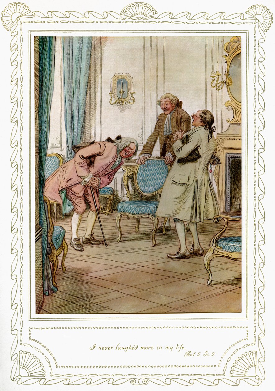 Opera di Richard Brinsley Sheridan da Hugh Thomson