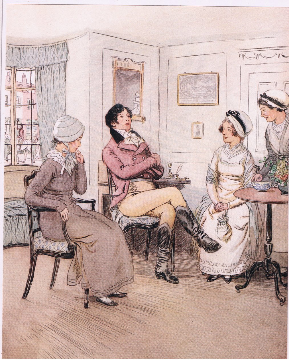 Valentine: "Mi dispiace che non ci siano, Patty, ma aspetterò il loro ritorno" da Hugh Thomson