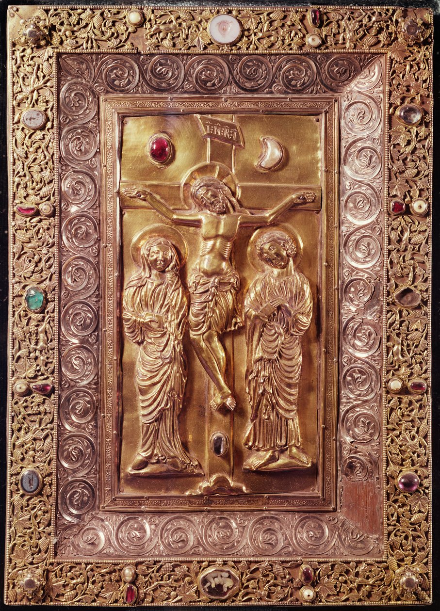 Calvario, c.1228 da Hugo d Oignies