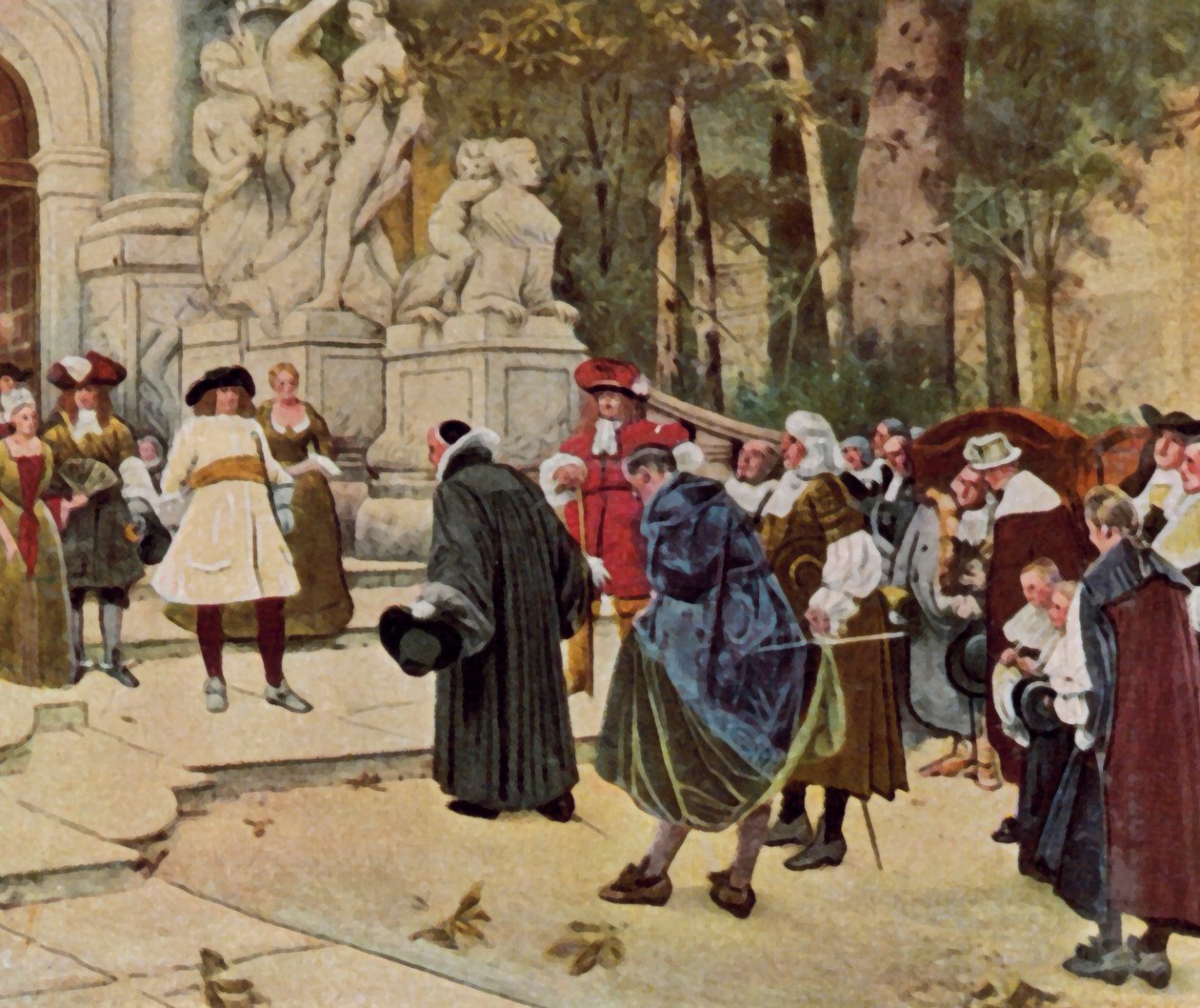Il Grande Elettore riceve gli emigranti da Hugo (after) Vogel