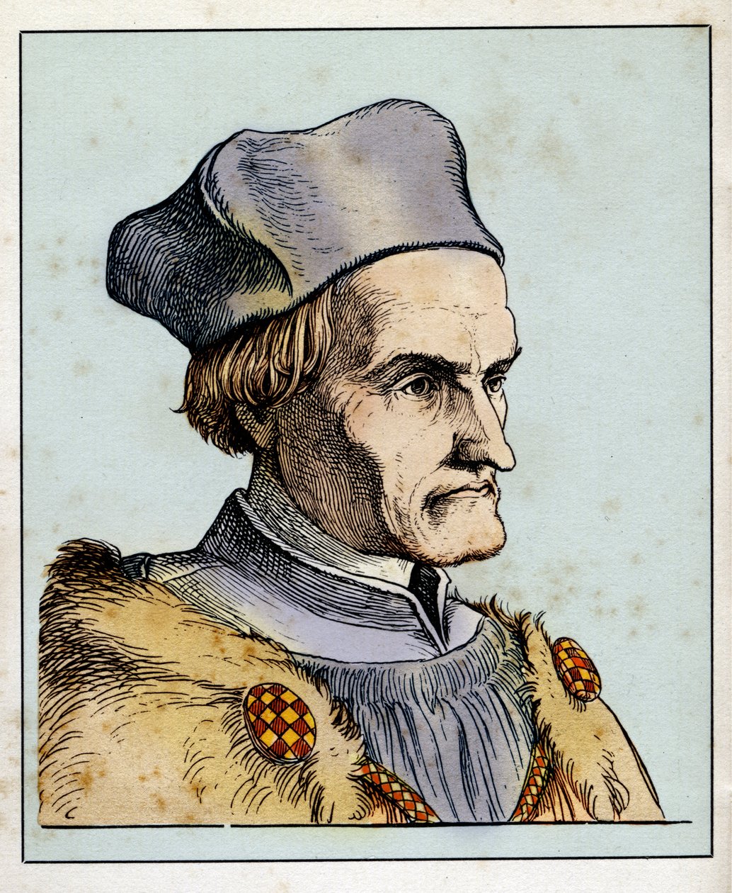 Jean Geiler de Kaysersberg - Johann Geiler VON KAYSERSBERG (1445-1510) da Hugo Bürkner